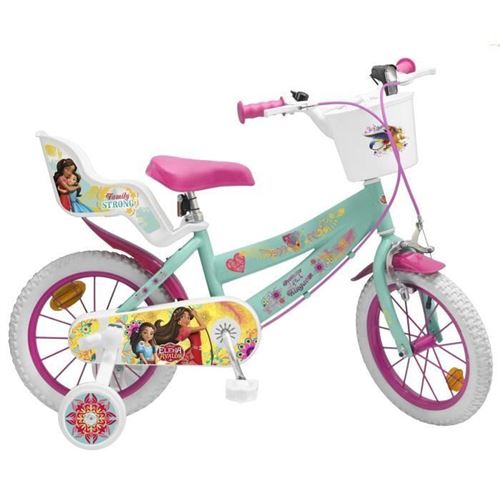 Velo 14 Elena Davalor - Fille - Rose / Vert Deau