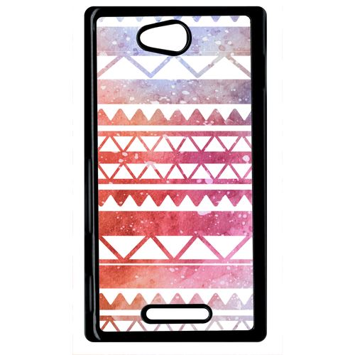 Coque Sony Xperia C Gomtrie Design Color