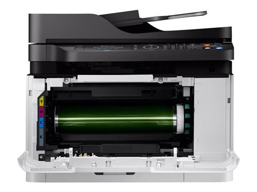 Samsung Xpress C480Fn - Imprimante Multifonctions - Couleur - Laser - A4/Legal (Support) - Jusqu'à 14 Ppm (Copie) - Jusqu'à 18 Ppm (Impression) - 150 Feuilles - 33.6 Kbits/S - Usb 2.0, Lan, Hôte Usb - Blanc