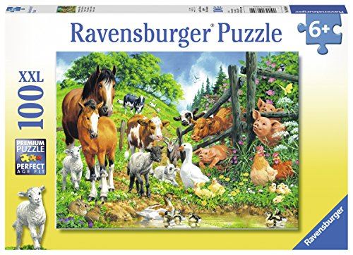 Ravensburger 10689 Puzzles Animaux Se Réunissent