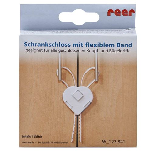Reer Verrou de Sécurité pour Armoire Blanc Multicolore