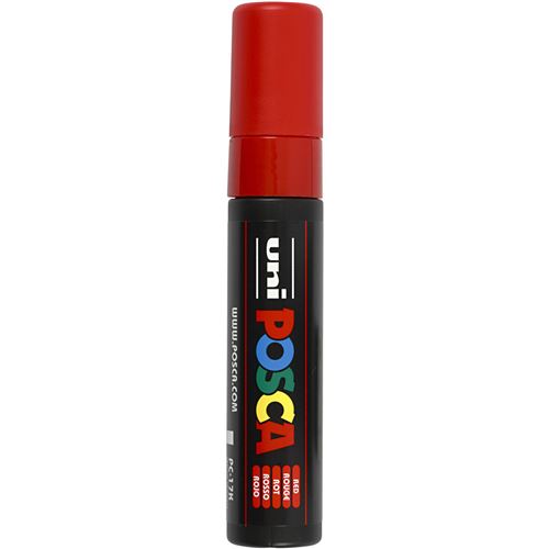 Posca Pc17K Pte Xl Biseaute Rouge