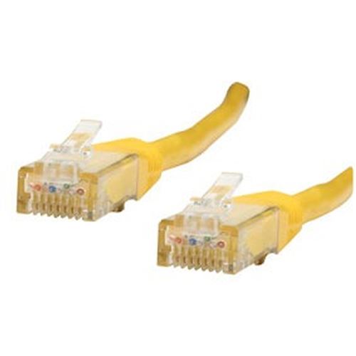 Cordon Patch RJ45 UTP CAT6 Jaune - 0,50 M