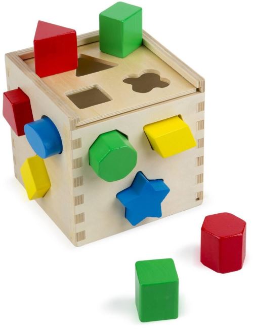 Melissa & Doug Cube De Tri En Bois - Multicolore - Image 3