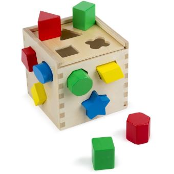 Melissa & Doug Cube De Tri De Formes