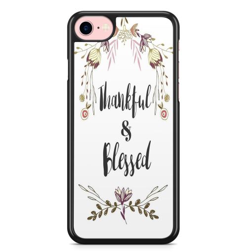 Coque Fifrelin pour iPhone 7 PLUS et iPhone 8 PLUS Thankful  blessed citation