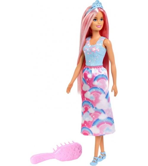 BARBIE Poupée adolescente princesse avec pinceau 30 cm
