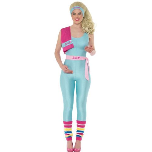 Smiffys 42977M Déguisement Barbie, Bleu, Taille M