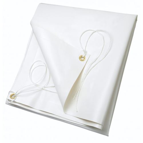 Ribitech Blanc Bâche De Piscine En Pvc - 5 X 8 M - Image 2