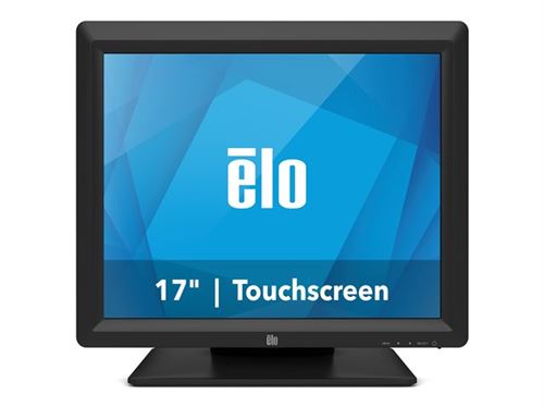 Elo Desktop Touchmonitors 1717L AccuTouch - LED-monitor - 17 - aanraakscherm - 1280 x 1024 @ 75 Hz - 250 cd/m² - 800:1 - 5 ms - VGA - zwart