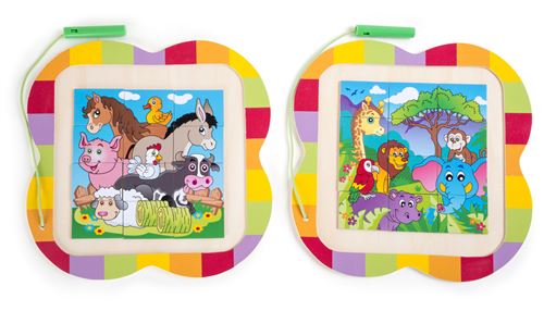 Puzzle Magnétique Animaux