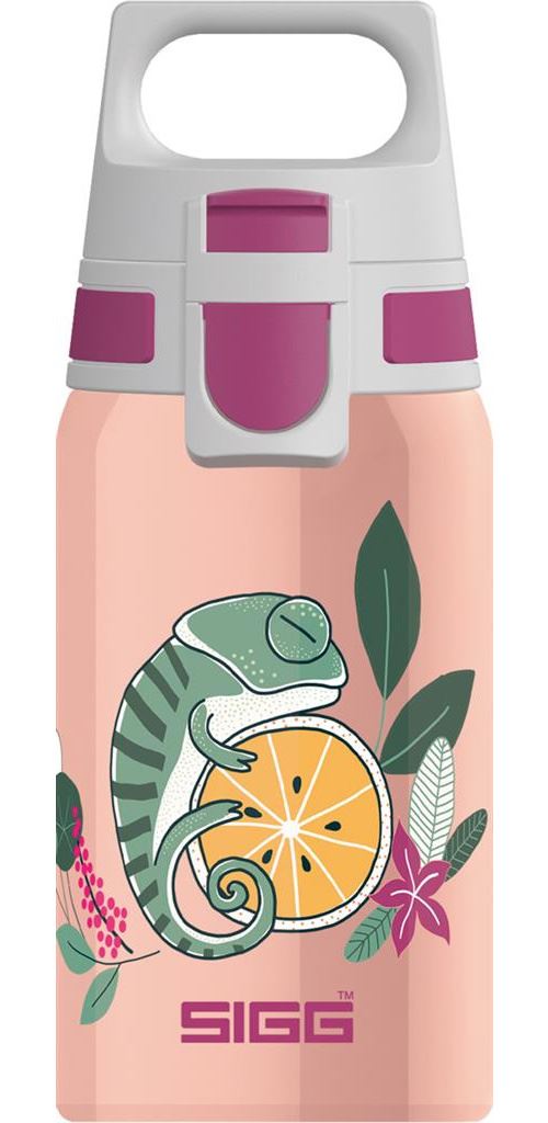 Sigg Gobelet Flora Girls 0,5 Litre En Acier Inoxydable Rose Saumon