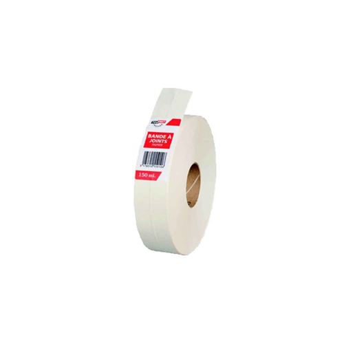 Bande à joints papier Toupret blanc 150m x 50mm