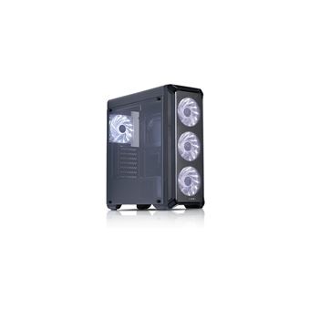 ZALMAN BOITIER PC i3 - Moyen Tour - Noir - Verre trempé - Format ATX (I3BK) - 1