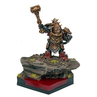 Kings of War: Abyssal Dwarf King - chaos Dwarf by Mantic Entertainment - 1