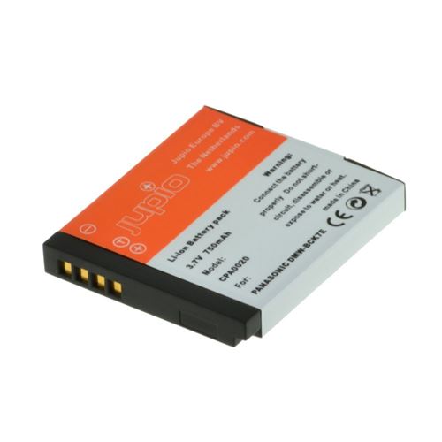Jupio CPA0020 Batterie pour Panasonic DMW-BCK7E Noir