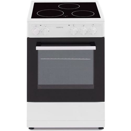 Oceanic OCEACV5050W8 - Cuisinière - pose libre - largeur : 49.8 cm - profondeur : 54.7 cm - hauteur : 86 cm - classe A - blanc