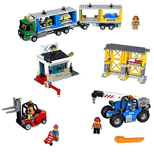 Lego City Town Cargo Terminal 60169 Kit De Construction (740 Pièces)