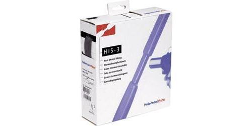 HellermannTyton 308-30300 HIS-3/1-PEX-BK H&B Heat Shrink 3:1 Black...