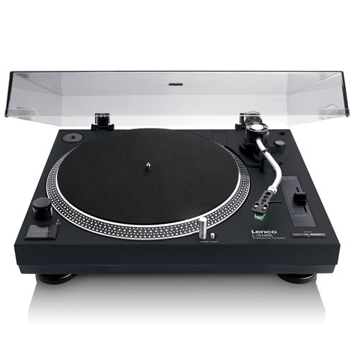 Lenco L-400BK platine vinyle à entraînement direct