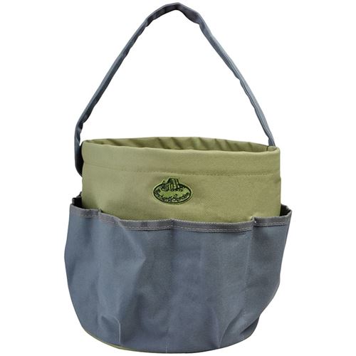 Sac à outils de jardin rond et gris Esschert Design GT89