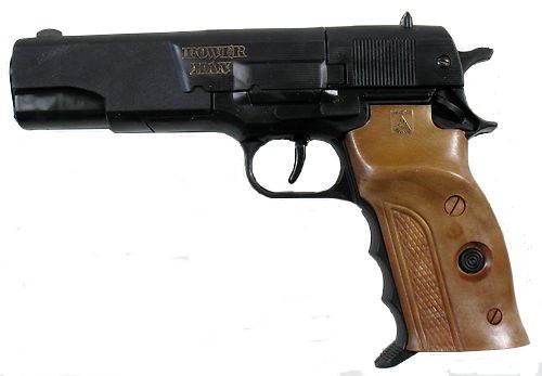 Sohni wicke - 0538 - pistolet en plastique agent power man 8 coups