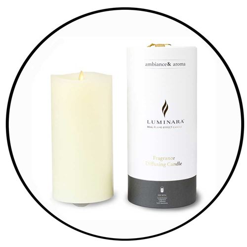 Bougie led luminara fragrance - 500h