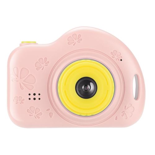 Caméra pour enfants C5 HD avec 32G Carte mémoire rose