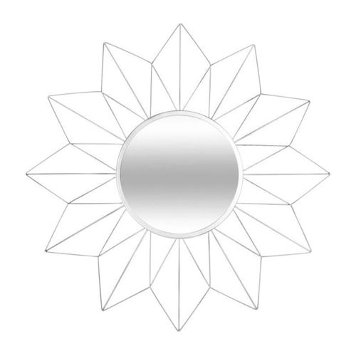 Miroir Métal Etoile 60cm Argent
