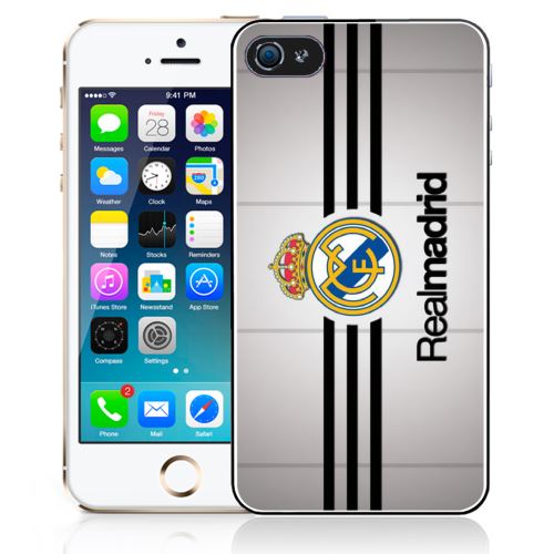 Coque pour iPhone 5C real madrid bandes