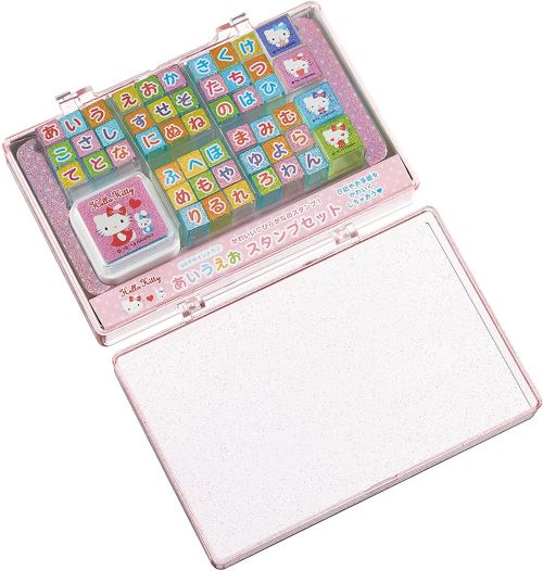 Contact stamp set ABCDE Hello Kitty (japan import)
