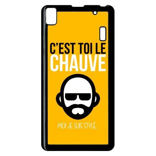 Coque lenovo a7000 c est toi le chauve moi je suis styl 5