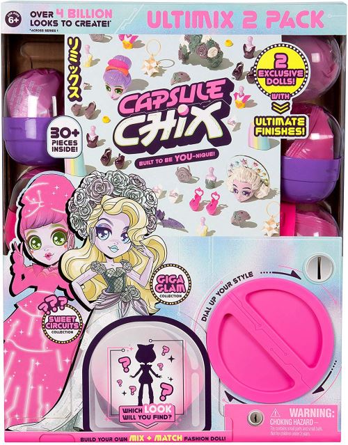 Capsule Chix- Ultimix 2 Pack Assortment #2, 36450, Multicolore