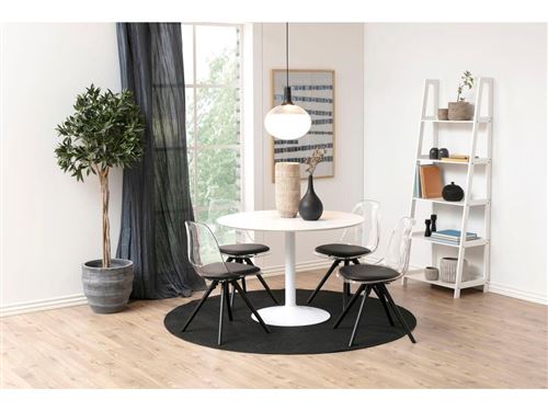 BOBOCHIC Table à manger 110 cm POCKET Blanc