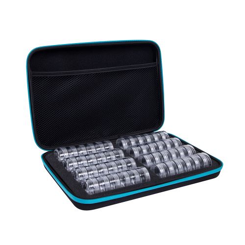 48 Slots Diamant Boite De Rangement Motif Conception Diamant Broderie Strass Peinture Accessoire Bijoux Perles Nail Art Pilules Organisateur Carry Case Zipper Design Achat Prix Fnac