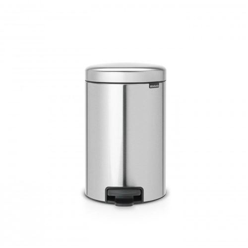Poubelle à pédale newicon 20 l matt steel code d - Brabantia - Argent - Métal