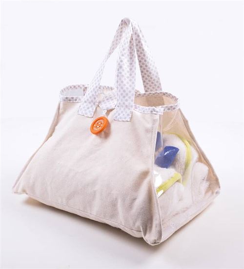 Coffret naissance pois greige L'Oiseau Bateau