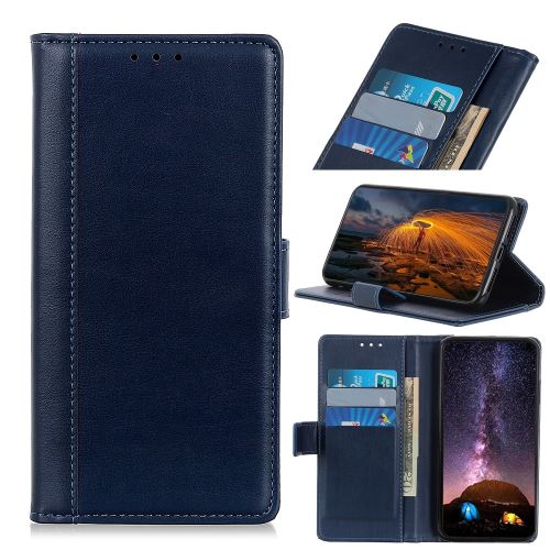 Etui en PU avec support bleu foncé pour votre Nokia 3.2