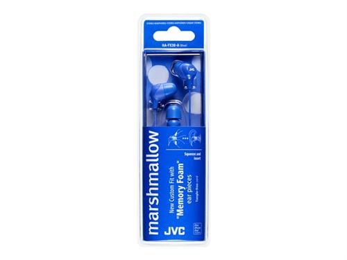 JVC HA-FX38-E Marshmallow - In-ear hoofdtelefoons
