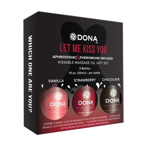 Huile de massage aphrodisiaque parfumée (3 tubes) relaxation zen