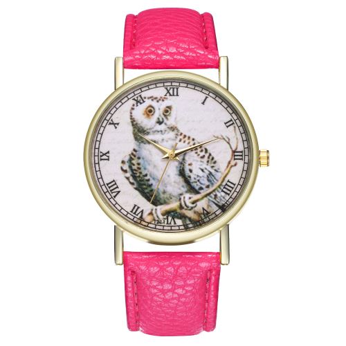 Montre de tendance de modèle de bande dessinée à quartz tendance montre de mode de Mme. Hommes de vente pour hommes T211-ARoseCamine