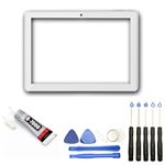 Vitre écran Tactile (LCD) Pour Archos 101 Platinum - Neuf, Blanc, Avec Outils De Réparation
