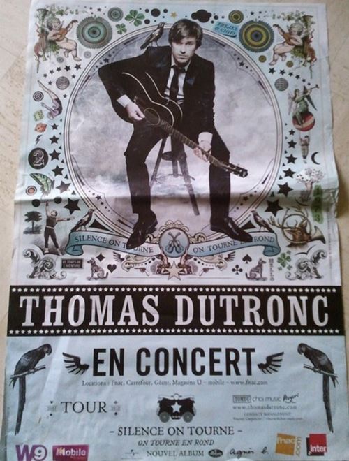 Thomas DUTRONC - 40x60 cm - AFFICHE / POSTER