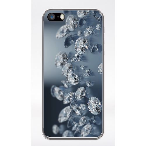 Coque Diamant Pure Compatible Iphone 5 Transparent