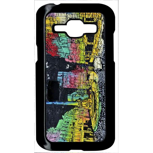 Coque Street Art Compatible Samsung Galaxy J1 Transparent