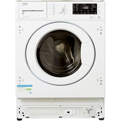 Lave-Linge Sechant 8 Kg Reconditionné Beko Wdi85143