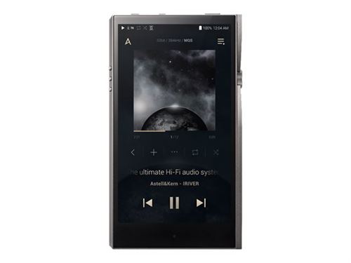 Astell&Kern A&futura SE100 - Titan Silver - Lecteur Audio HD Hi-Res avec DAC 8 canaux et 128Go