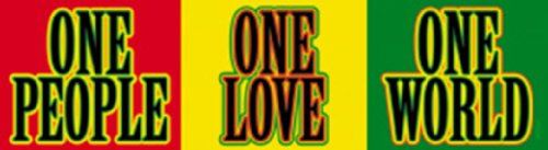 Licences Produits Reggae et Rasta 1 Personne, 1 Love Sticker