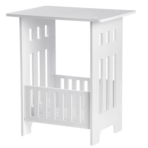 Table basse Insma Blanc 34x26x40cm