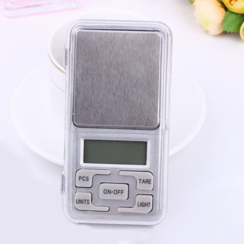 0.1Gram Bijoux de précision électronique numérique Balance des poids Echelle de poche 500g